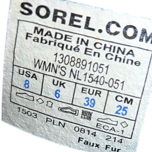 Sorel Women's  💦Waterproof💦 Joan of Arctic Winter Boots - Size 8 - Picture 9 of 15